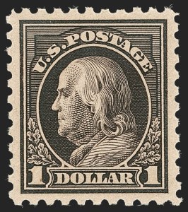 Sale 1231, Lot 387, 1913-15 Washington-Franklin Issues (Scott 424-461)