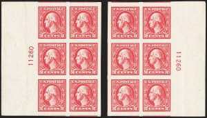 Sale 1231, Lot 476, 1918-20 Offset Printing Issues (Scott 525-536)
