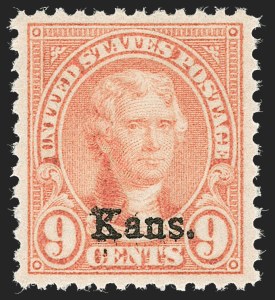 Sale Number 1231, Lot Number 568, 1922-38 Issues (Scott 610-834a)