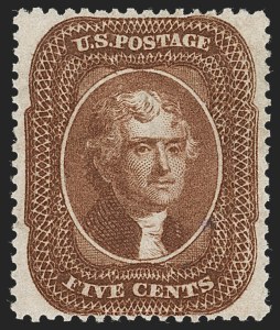 Sale Number 1231, Lot Number 63, 1857-60 Issue and 1875 Reprint (Scott 18-47)