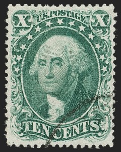 Sale 1231, Lot 66, 1857-60 Issue and 1875 Reprint (Scott 18-47)