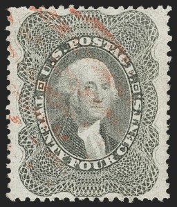 Sale 1231, Lot 76, 1857-60 Issue and 1875 Reprint (Scott 18-47)