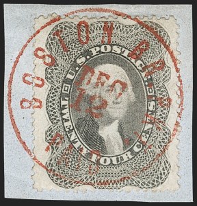 Sale 1231, Lot 77, 1857-60 Issue and 1875 Reprint (Scott 18-47)