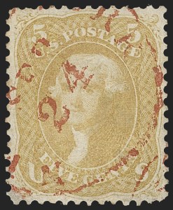 Sale 1231, Lot 83, 1861-66 Issue (Scott 62B-78)