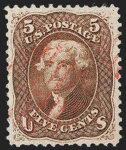 Sale 1231, Lot 94, 1861-66 Issue (Scott 62B-78)