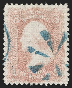 Sale 1231, Lot 99, 1867-68 Grilled Issue (Scott 79-101)