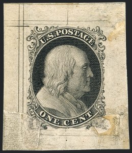 Sale 1232, Lot 1007, Essays, Proofs and Specimens