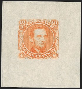 Sale 1232, Lot 1025, Essays, Proofs and Specimens