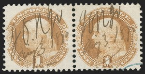 Sale 1232, Lot 1102, 1869 Pictorial Issue and 1875 Re-Issue (Scott 112-132)