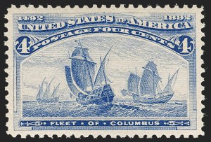 Sale 1232, Lot 1157, 1893 Columbian Issue (Scott 230-245)