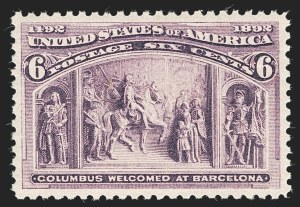 Sale 1232, Lot 1160, 1893 Columbian Issue (Scott 230-245)
