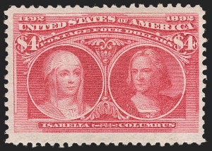 Sale 1232, Lot 1173, 1893 Columbian Issue (Scott 230-245)