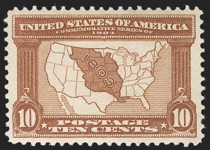 Sale Number 1232, Lot Number 1243, 1904 Louisiana Purchase, 1907 Jamestown Issues (Scott 323-330)
