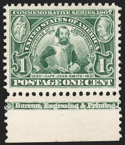 Sale 1232, Lot 1244, 1904 Louisiana Purchase, 1907 Jamestown Issues (Scott 323-330)