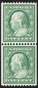 Sale 1232, Lot 1255, 1908-13 Washington-Franklin Issues (Scott 331-396)
