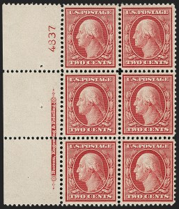 Sale 1232, Lot 1264, 1908-13 Washington-Franklin Issues (Scott 331-396)