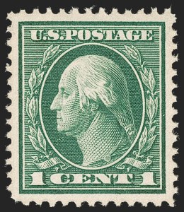 Sale 1232, Lot 1288, 1912-15 Washington-Franklin Issues (Scott 405-461)