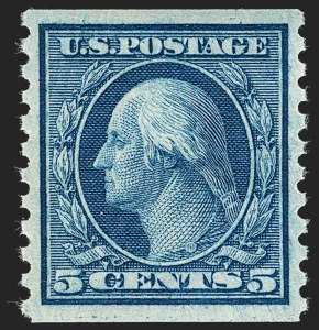 Sale 1232, Lot 1313, 1912-15 Washington-Franklin Issues (Scott 405-461)