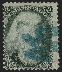 Sale 1232, Lot 1577, Specialized 2c Black Jack Collection: Stamps