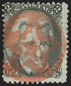 Sale 1232, Lot 1582, Specialized 2c Black Jack Collection: Stamps