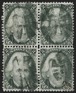 Sale 1232, Lot 1585, Specialized 2c Black Jack Collection: Stamps