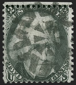 Sale 1232, Lot 1593, Specialized 2c Black Jack Collection: Stamps