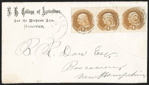 Sale 1232, Lot 1634, 1868 Grilled Issue thru 1869 Pictorial Issue