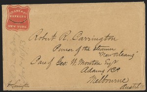 Sale 1232, Lot 1682, Local Posts and Independent Mails