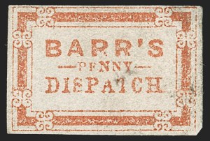 Sale 1232, Lot 1685, Local Posts and Independent Mails