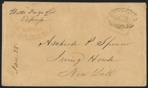 Sale 1232, Lot 1708, Boyd's Local Post Specialized Collection: Stampless, Conjunctive Uses