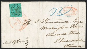 Sale 1232, Lot 1715, Boyd's Local Post Specialized Collection: Eagle and Globe Issues