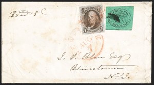 Sale 1232, Lot 1716, Boyd's Local Post Specialized Collection: Eagle and Globe Issues