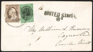 Sale 1232, Lot 1725A, Boyd's Local Post Specialized Collection: Eagle and Globe Issues