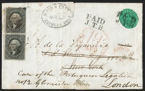 Sale 1232, Lot 1727, Boyd's Local Post Specialized Collection: Eagle and Globe Issues