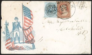 Sale 1232, Lot 1731, Boyd's Local Post Specialized Collection: Eagle and Globe Issues