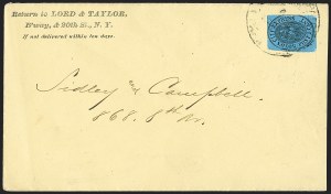 Sale 1232, Lot 1733, Boyd's Local Post Specialized Collection: Eagle and Globe Issues