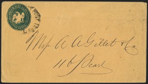 Sale 1232, Lot 1745, Boyd's Local Post Specialized Collection: Mercury Series, Postal Stationery, Balances