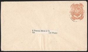Sale 1232, Lot 1748, Boyd's Local Post Specialized Collection: Mercury Series, Postal Stationery, Balances