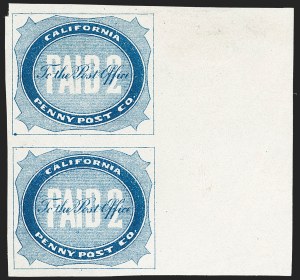 Sale 1232, Lot 1762, Local Posts and Independent Mails: Brainard thru Eagle City Post