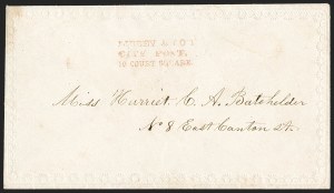 Sale 1232, Lot 1790, Local Posts and Independent Mails: Floyd's thru Moody's