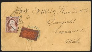 Sale 1232, Lot 1798, Local Posts and Independent Mails: Floyd's thru Moody's