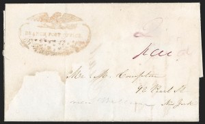Sale 1232, Lot 1812, Local Posts and Independent Mails: Overton thru Westtown, Balances