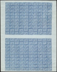 Sale 1232, Lot 1816, Local Posts and Independent Mails: Overton thru Westtown, Balances