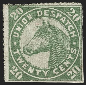 Sale 1232, Lot 1818, Local Posts and Independent Mails: Overton thru Westtown, Balances