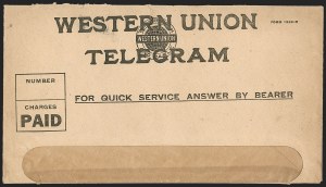 Sale 1233, Lot 1533, William T. Robey Letters