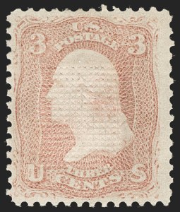 Sale 1234, Lot 116, 1867-68 Grilled Issue and 1875 Re-Issue of 1861-66 Issue (Scott 81-111)