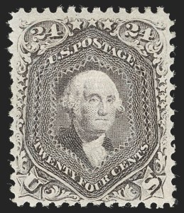 Sale 1234, Lot 130, 1867-68 Grilled Issue and 1875 Re-Issue of 1861-66 Issue (Scott 81-111)