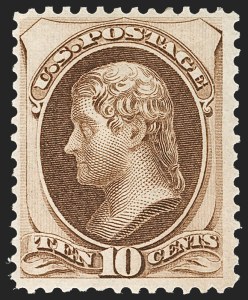 Sale 1234, Lot 174, 1870-73 Bank Note Issues (Scott 134-166)