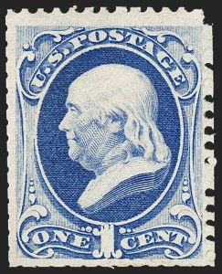 Sale 1234, Lot 177, 1875 Continental Bank Note Co. Hard Paper Special Printing (Scott 167-181)