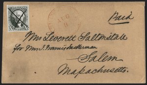 Sale 1234, Lot 21, 1847 Issue and Reproduction (Scott 1-4)